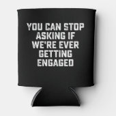 今まストップでもしも手に入る婚約した 缶クーラー (正面)