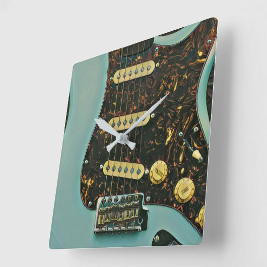 今ま最高のでもバススト スクエア壁時計 (傾斜)