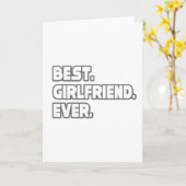 今ま最高のでガールフレンド カード (黄色い花)