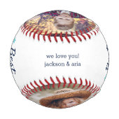 今ま最高ので教皇の |祖父の父の日の写真 野球ボール (裏面)