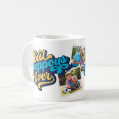 今ま最高ので教皇の |祖父写真 コーヒーマグカップ (正面左)