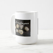 今ま最高ので社員 コーヒーマグカップ (正面左)