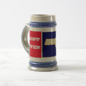 今ま最高ので ビールジョッキ (正面左)