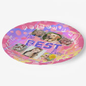 今ま最高ので!フォト誕生日紙プレート- HAMbWG ペーパープレート (アングル)