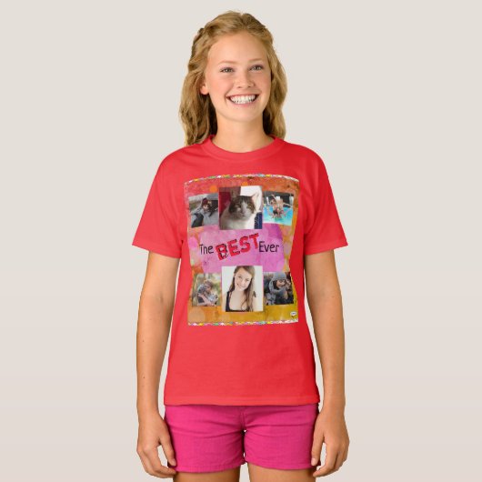 今ま最高ので!写真Tシャツ – HAMbWG Tシャツ (正面フル)