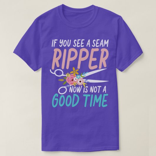今もしは縫い目の波紋が良い時間ではない Tシャツ (デザイン正面)