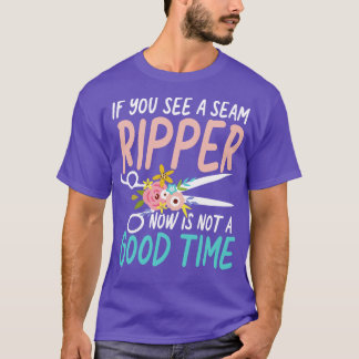 今もしは縫い目の波紋が良い時間ではない Tシャツ