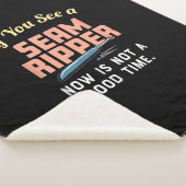 今もしは縫い目リッパーが良くない シェルパブランケット (3/4)