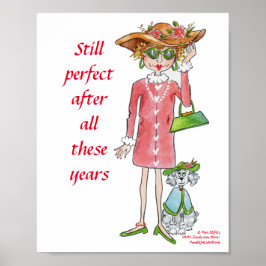 今も完璧な文字 ポスター