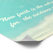 今や信仰が実体である ポスター (角)