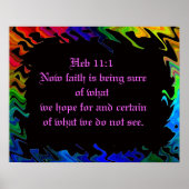 今や信仰は確かだ ポスター (正面)