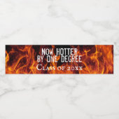 今や卒業の一段階で暑くなる ペットボトルラベル (シングルラベル)