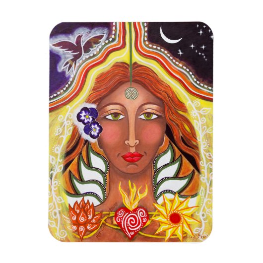 「今や燃え盛るメンバー」 マグネット (縦)