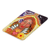 「今や燃え盛るメンバー」 マグネット (左側)