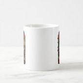 今を乗り越えられるなら次も乗り越えられる コーヒーマグカップ (中央)