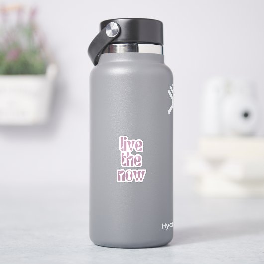 今を生きる シール (HydroFlask)