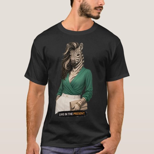 今を生きる Tシャツ (正面)