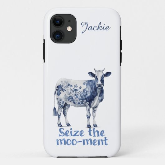 "今を生きろ" カスタム Case-Mate iPhoneケース (裏面)