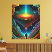 今を超えて キャンバスプリント (インサイチュ (リビング))