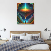 今を超えて キャンバスプリント (インサイチュ (寝室))