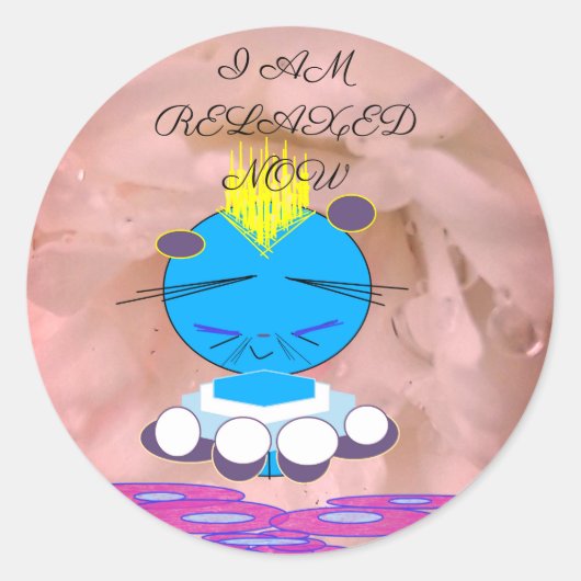 今ウカッリラックスよ ラウンドシール (正面)