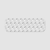 今カスタマイズ日の名札！ 名札 (正面)