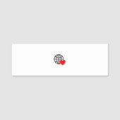 今カスタマイズ日の名札！ 名札 (正面)