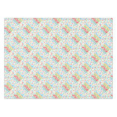 今カラフルは文字の季節だすてき テーブルクロス (正面(横))