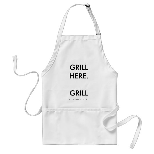 今グリルHERE.GRILL スタンダードエプロン (正面)