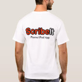 今ケチ明日リッチ Tシャツ (裏面)