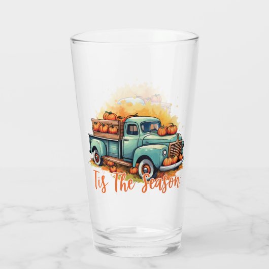 『今シーズンかぼちゃのトラック タンブラーグラス (裏面)