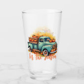 『今シーズンかぼちゃのトラック タンブラーグラス (正面)