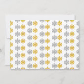 今シーズンがブライダルシャワー結婚した 招待状 (裏面)