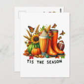 今シーズンだ ポストカード (正面/裏面)