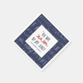 「今シーズンのクリスマスパーティー スタンダードカクテルナプキン (角)