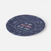 「今シーズンのクリスマスパーティー ペーパープレート (アングル)