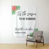今シーズンのクリスマス結婚の タペストリー (インサイチュ)