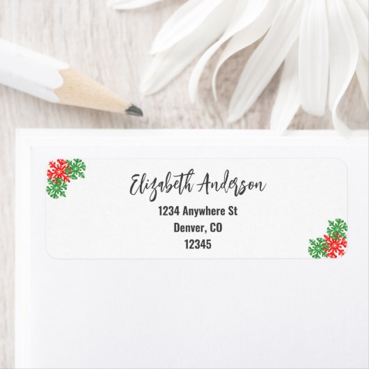 今シーズンのクリスマス結婚の ラベル (インサイチュ)