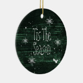 今シーズンのクリスマス装飾 セラミックオーナメント (右)