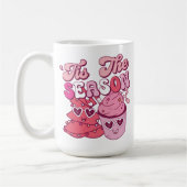 今シーズンのコーヒーマグ飲み コーヒーマグカップ (左)