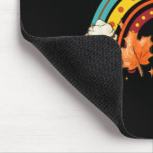 今シーズンのサッカーのカボチャのスパイスの秋 マウスパッド (コーナー)