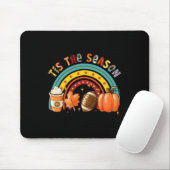 今シーズンのサッカーのカボチャのスパイスの秋 マウスパッド (マウス)