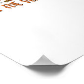 今シーズンのサッカーの秋のカボチャ ポスター (角)