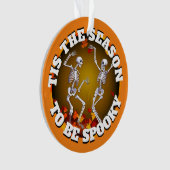 今シーズンのハッピースケルトン オーナメント (正面)