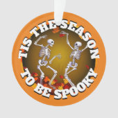 今シーズンのハッピースケルトン オーナメント (正面)