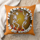 今シーズンのハッピースケルトン クッション (ブランケット)