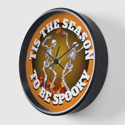 今シーズンのハッピースケルトン 壁時計 (傾斜)