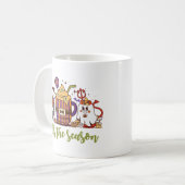 「今シーズンのハロウィーンコーヒー コーヒーマグカップ (正面左)