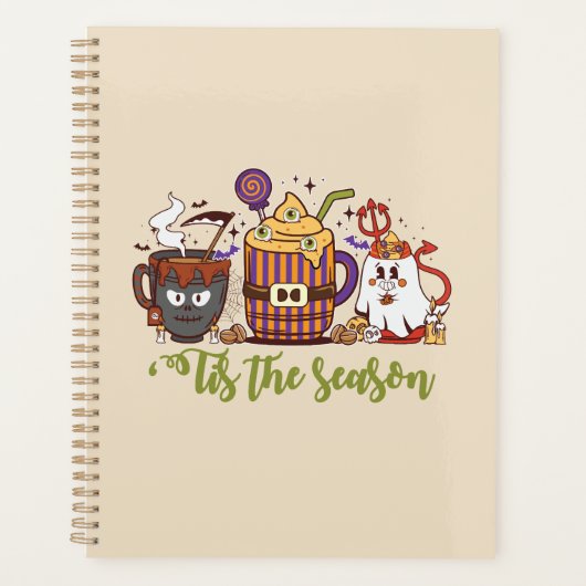 「今シーズンのハロウィーンコーヒー プランナー手帳 (正面)