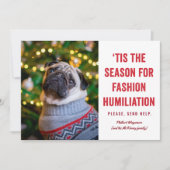 今シーズンのファッション屈辱クリスマス (正面)